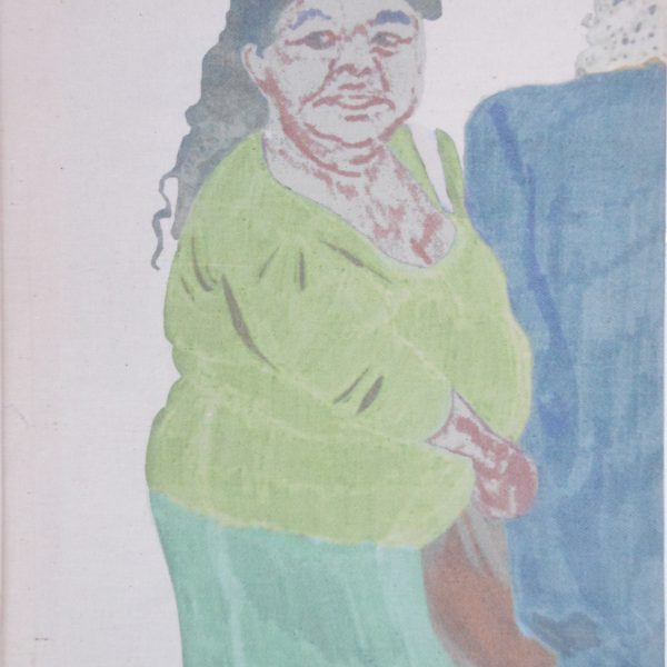 Gitana and husband painting