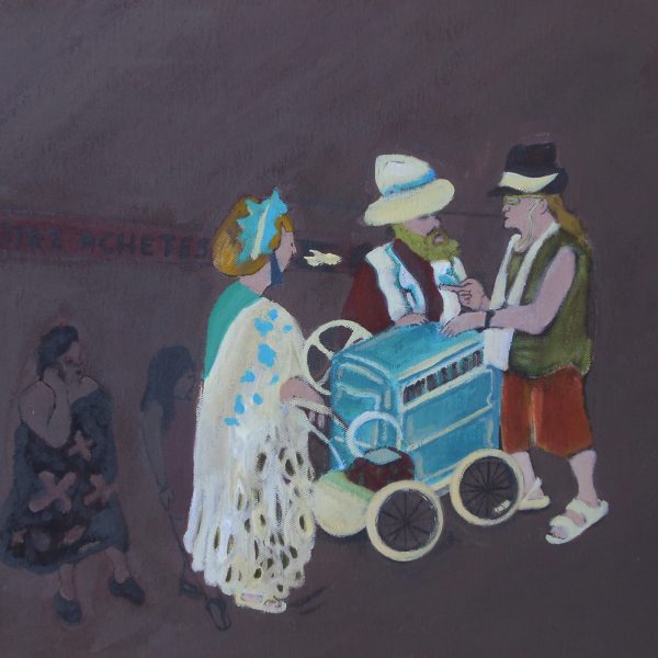 Waiting for Saint Sarah Painting